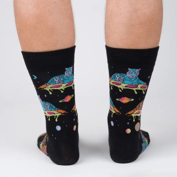 Eye of the Tiger Pizza Crew Socks