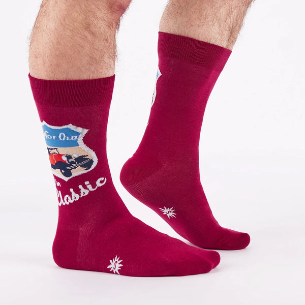 I'm Not Old, I'm Classic Car Crew Socks