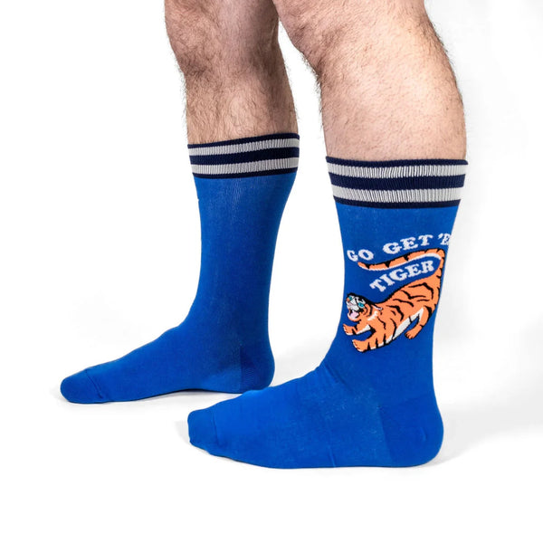 Go Get 'Em Tiger Crew Socks