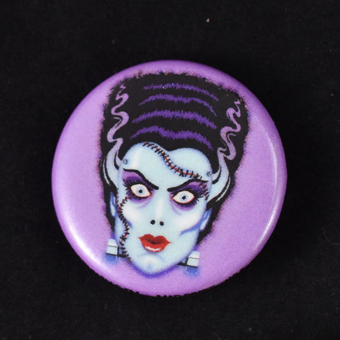 Mad Bride Button Pin Cats Like Us
