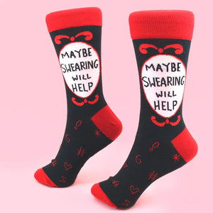 Maybe Swearing Will Help Socks Cats Like Us