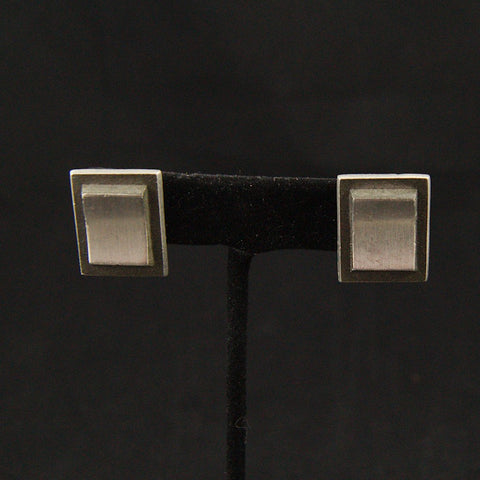 Mid Century Rectangle Earrings Cats Like Us