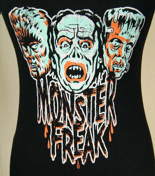 Monster Freak Womens T Shirt Cats Like Us