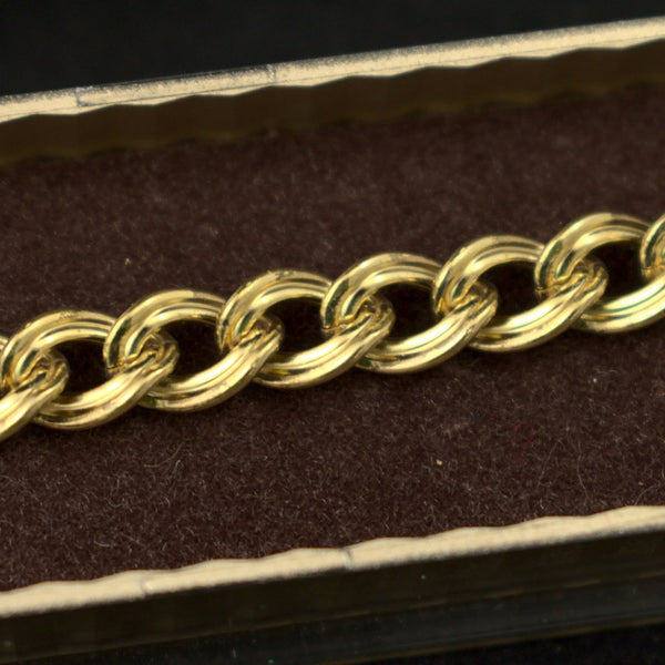 NOS 12K Gold Charm Bracelet Cats Like Us