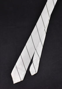 NOS 1950s Silver & Black Vintage Tie Cats Like Us