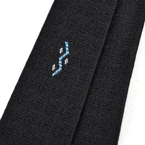 NOS 1960s Blue Zig Zag Tie Cats Like Us