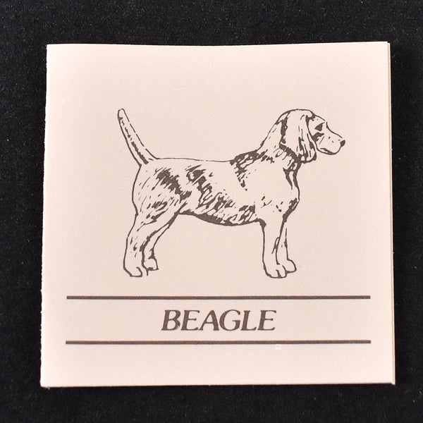 NOS Beagle Dog Pin Cats Like Us