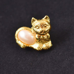 NOS Friendly Critters Cat Pin Cats Like Us