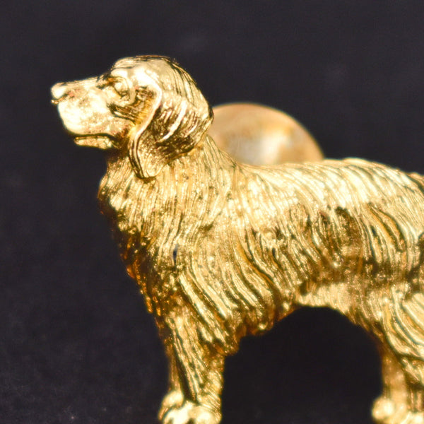 NOS Golden Retriever Dog Pin Cats Like Us