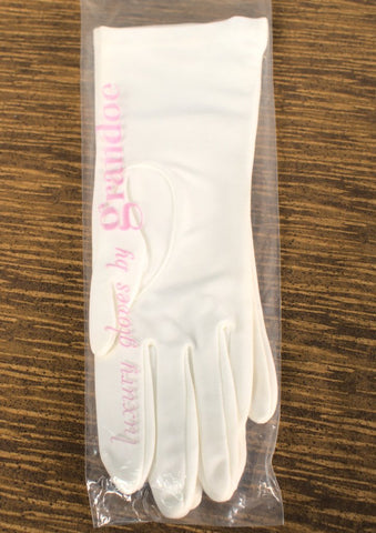 NOS Plain White Gloves Cats Like Us