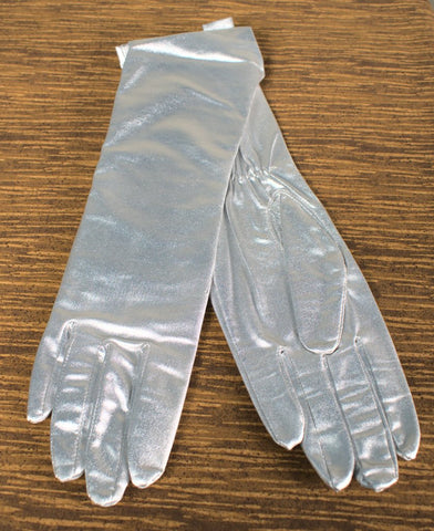 NOS Silver Gloves Cats Like Us