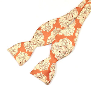 NWT 1940s Orange Bow Tie Cats Like Us