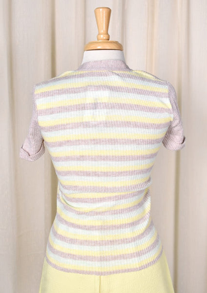 NWT 1960s Vintage 2 in 1 Striped Cardi (Sm) Cats Like Us