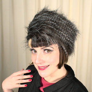 NWT 90s does 1960s Faux Fur Hat Cats Like Us