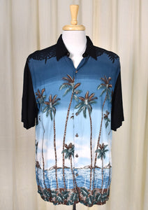 Palm Tree Border Hawaiian Shirt Cats Like Us