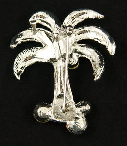 Palm Tree Brooch Pin Cats Like Us