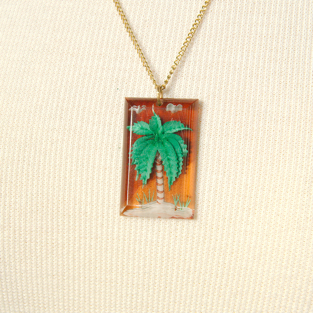 Palm Tree Necklace Cats Like Us