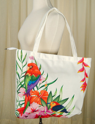 Parrot-dise Island Totebag Cats Like Us