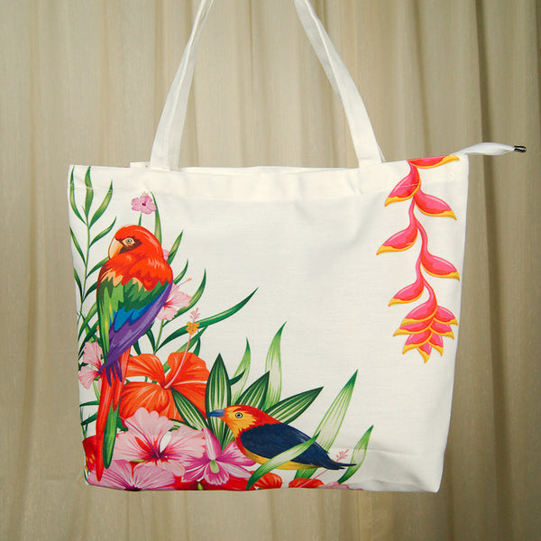 Parrot-dise Island Totebag Cats Like Us