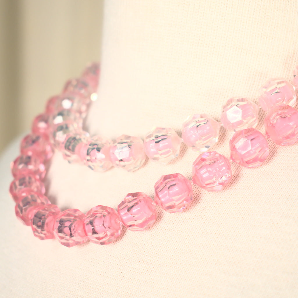 ◇VINTAGE HOLLYWOOD◇ Pop Color Beads n Pearl Necklace_VH227 ◇VINTAGE HOLLYWOOD◇ Pop Color Beads n Pearl Necklace_VH227