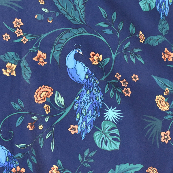 Peacock Floral Swing Dress Cats Like Us