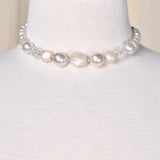 Cats Like Us Pearl and Aurora Choker Necklace