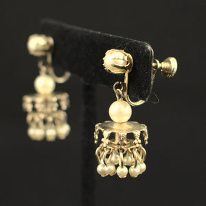 Pearl Carousel Earrings Cats Like Us
