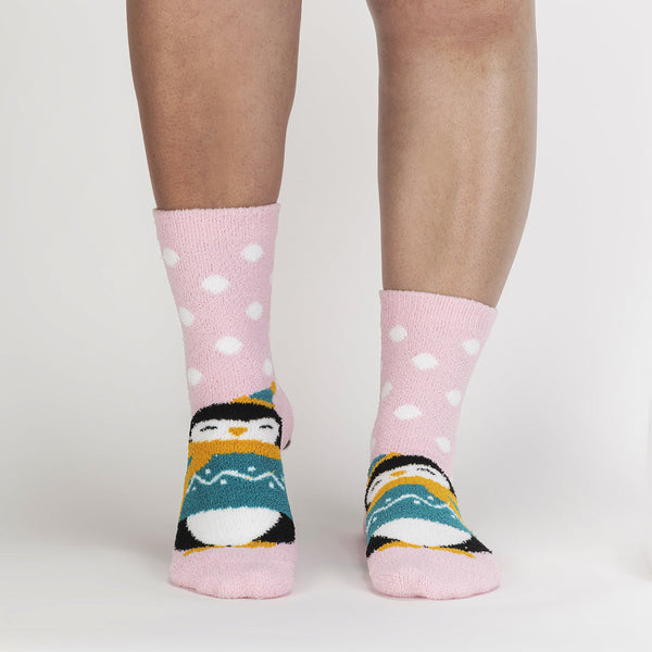 Penguin Pair Slipper Socks Cats Like Us