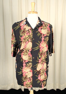 Pineapple Panel Aloha Shirt Cats Like Us