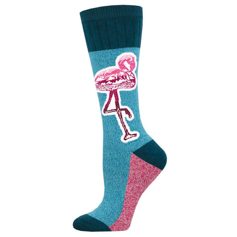 Pink Flamingo Dream Socks Cats Like Us