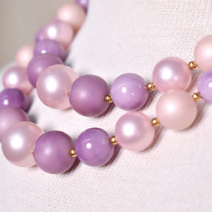 Pink & Lavender Necklace Cats Like Us