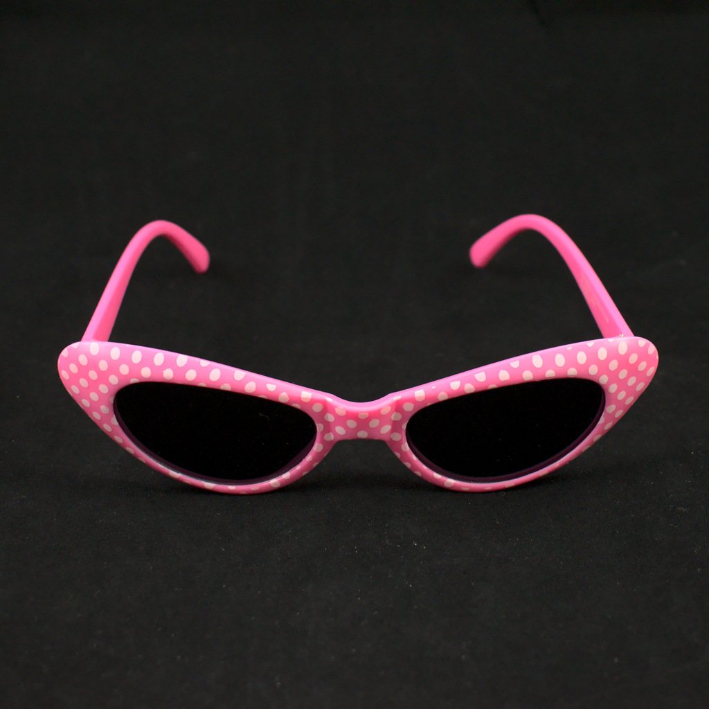 Pink Meow Polka Dot Sunglasses Cats Like Us