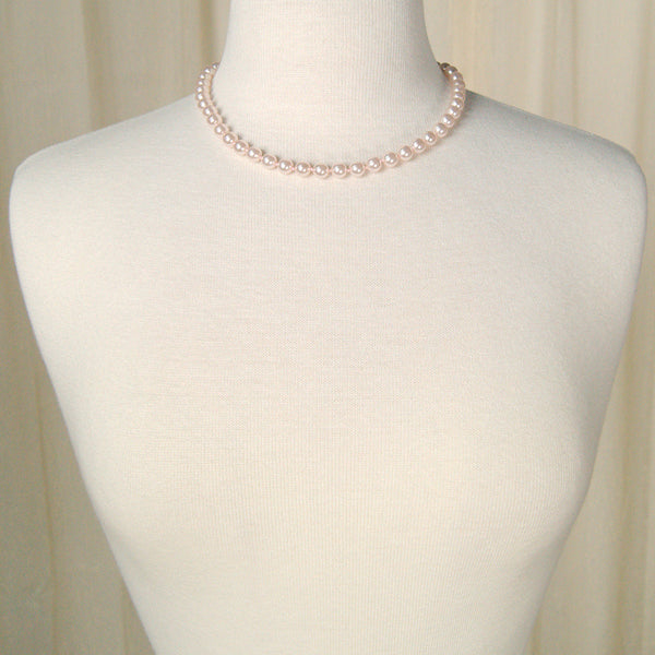 Pink Pearl Necklace Set Cats Like Us