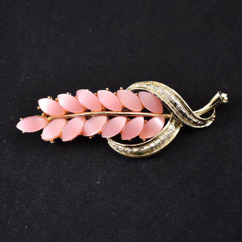 Pink Theromset Floral Brooch Cats Like Us