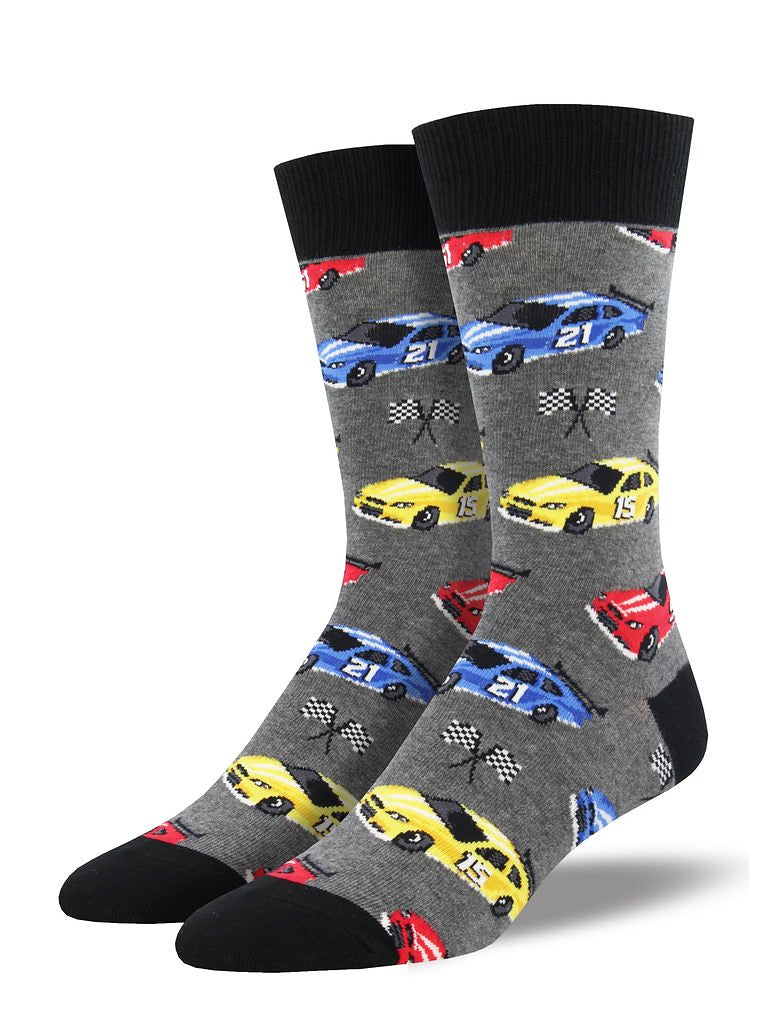 Pit Stop Race Car Socks – Cats Like Us