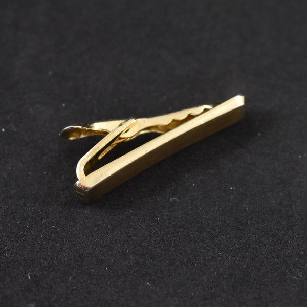 Plain Small Gold Tie Clip Bar Cats Like Us