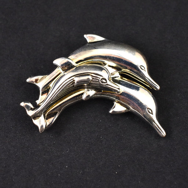 Pod of Dolphins Brooch Pendant Cats Like Us