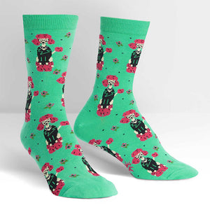 Punk Poodle Crew Socks Cats Like Us