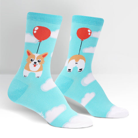 Pup Pup & Away Corgi Socks Cats Like Us