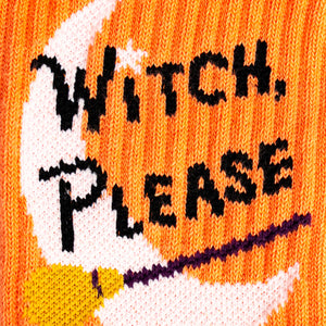 Witch Please Ribbed Crew Socks