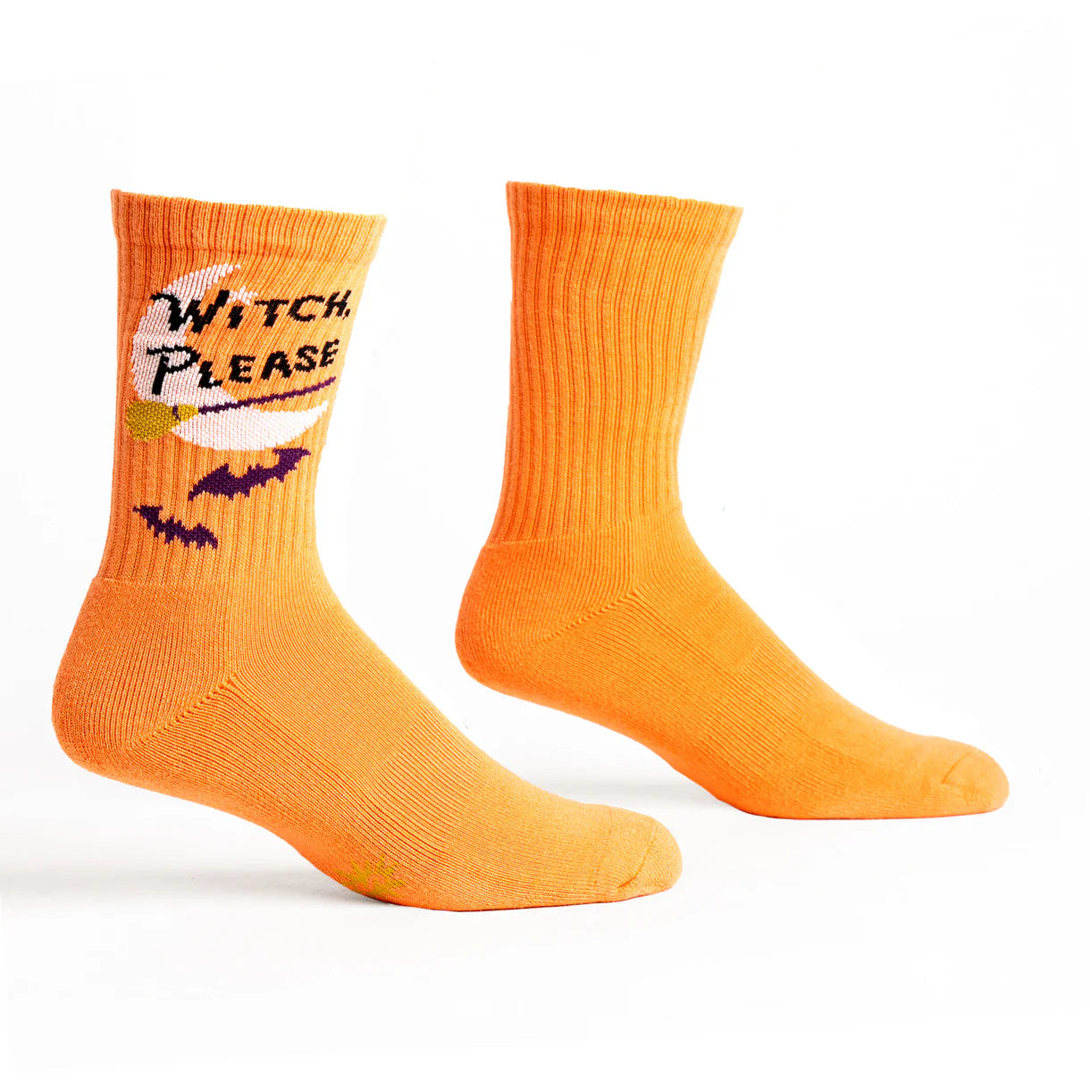Witch Please Ribbed Crew Socks