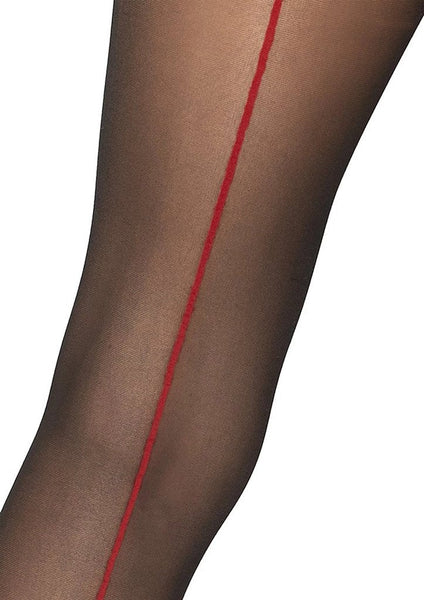 Red Bow Seam Pantyhose Cats Like Us