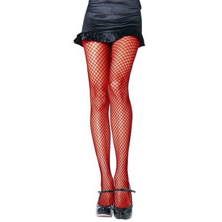 Red Fishnet Industrial Pantyhose – Cats Like Us