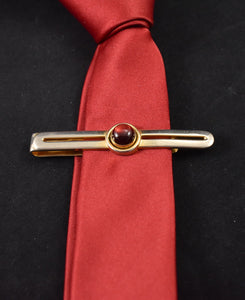Red Jewel Large Tie Bar Cats Like Us