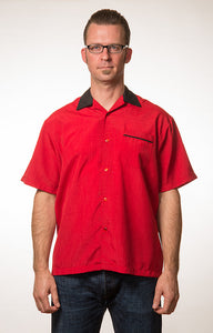Red Steady Bowler Shirt Cats Like Us