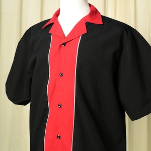 Red Swingmaster Bowling Shirt Cats Like Us