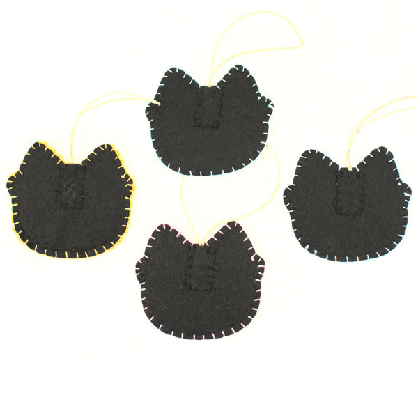 Retro Black Kitty Ornament Cats Like Us