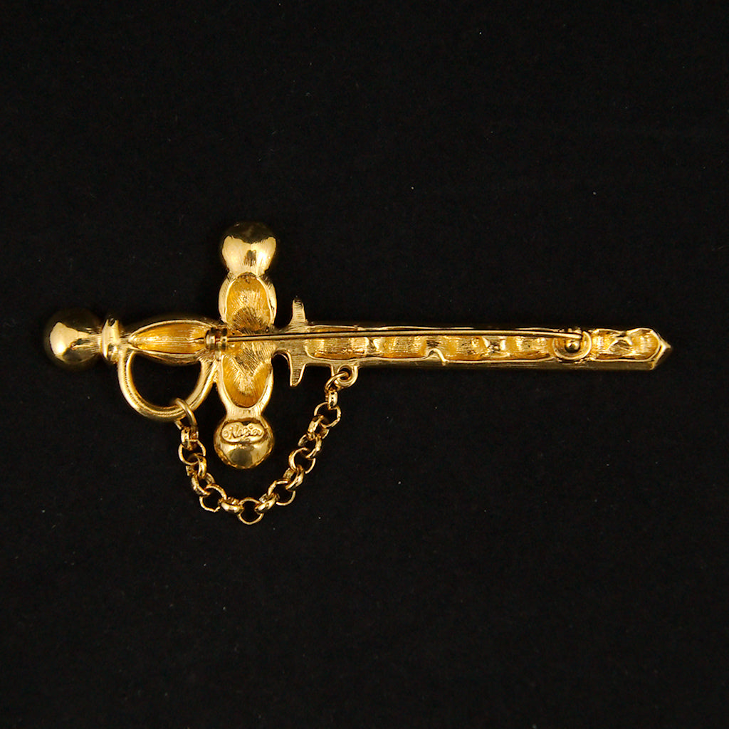 Rhinestone Sword Brooch – Cats Like Us