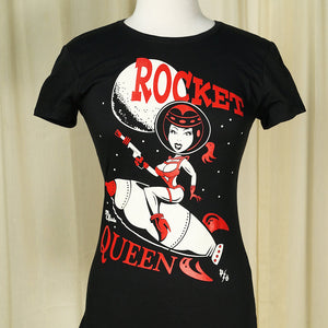 Rocket Queen Space Girl T Shirt Cats Like Us