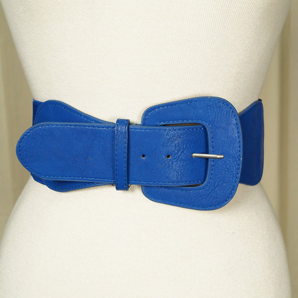 Royal Blue Pinup Cinch Belt Cats Like Us